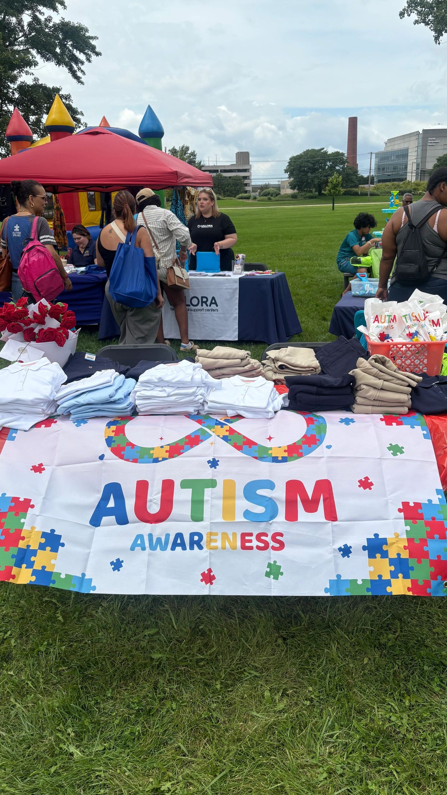Autism Awareness booth