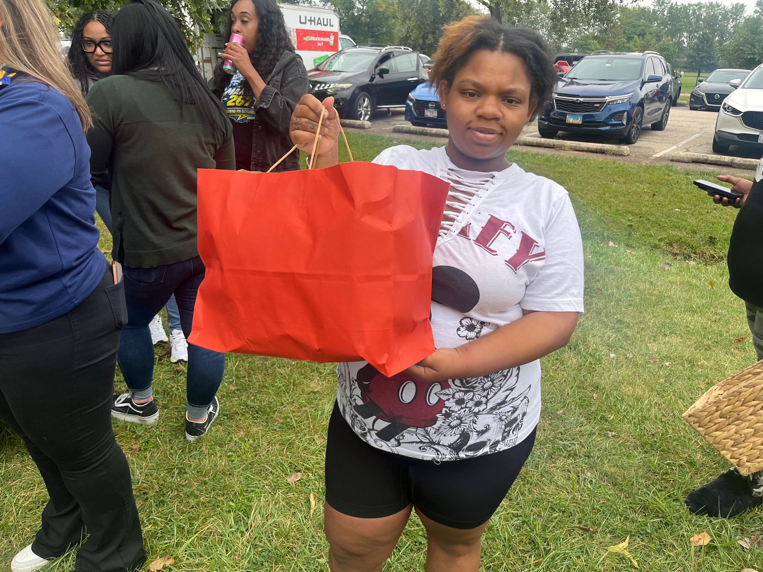 Community event participant
